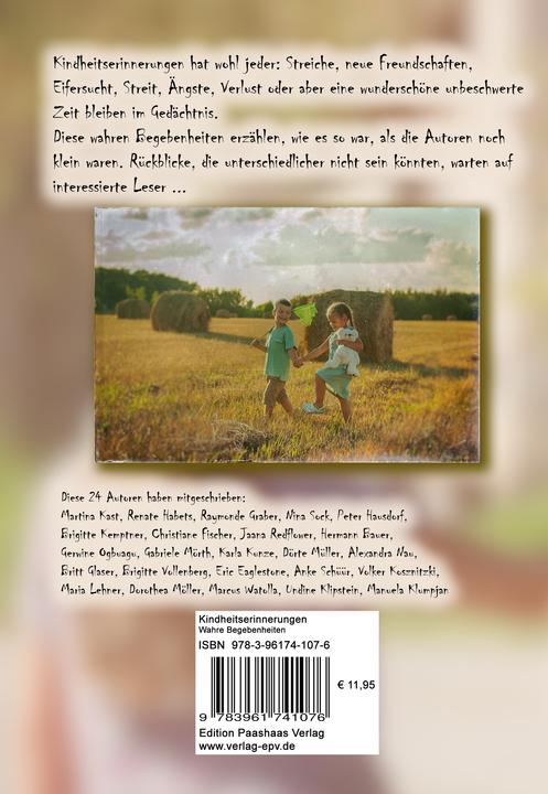 Produktbild Kindheitserinnerungen (Deutsch, Dörte Müller, Jaana Redflower, Gerwine Ogbuagu, Undine Klipstein, Volker Kosznitzki, 2022)