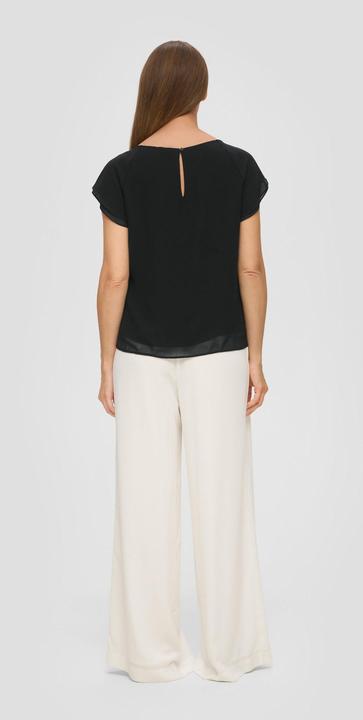 Immagine prodotto s.Oliver Bluse Chiffon-Bluse mit Double-Layer Ärmeln (34)