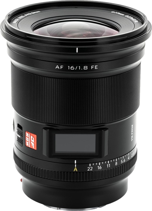 Viltrox FE 16 mm f1.8 Sony E-Mount (Sony E, Full-frame)