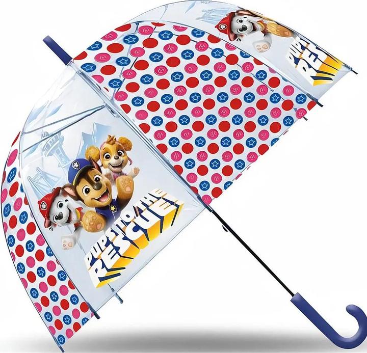 Kids Euroswan Parasolka przezroczysta manualna 46cm Psi Patrol PAW PATROL PW20001