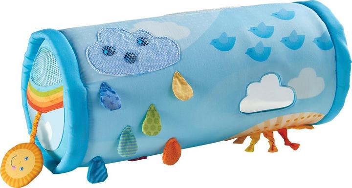 Actual product image Haba Crab roll rainbow world (Italian, English, German, French)