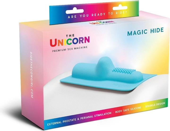 Actual product image Pipedream Unicorn Silicone Attachment Magic Hide