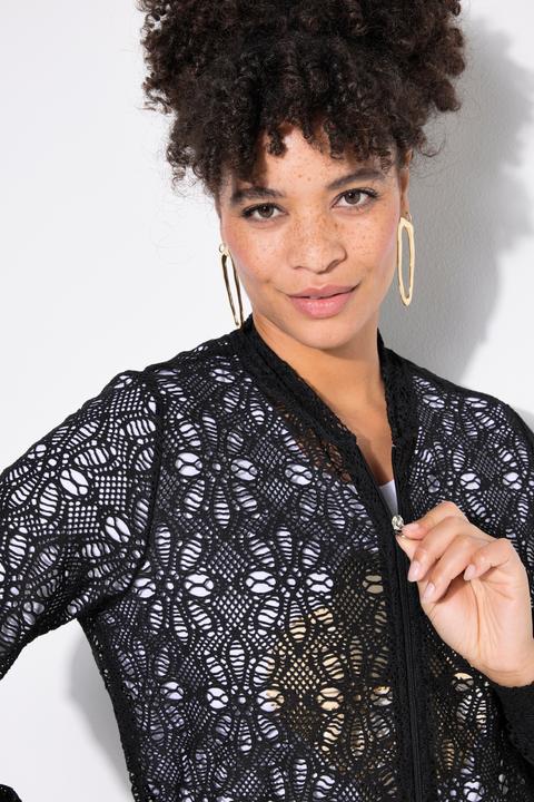 Actual product image Miamoda Blouson, Spitze, Langarm (48)