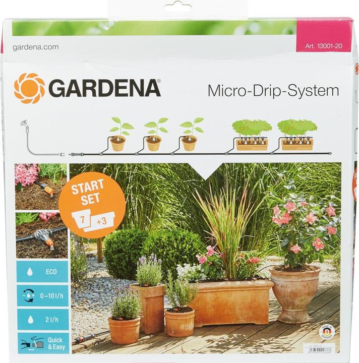 Produktbild Gardena MDS Start-Set Pflanztöpfe (Tropfbewässerung Set)