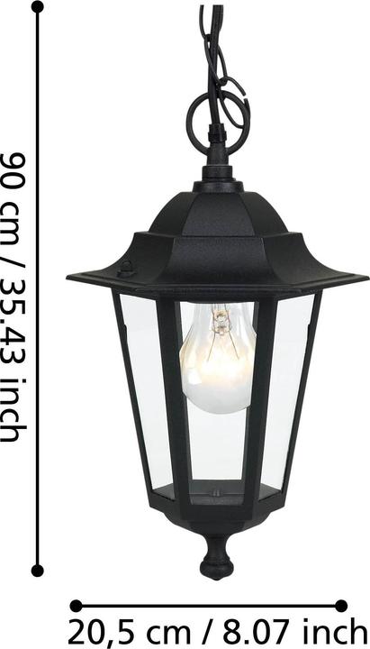 Actual product image EGLO Laterna (E27, IP44)
