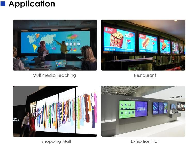 Actual product image PremiumCord HDMI Video Wall Controller for 4 Displays, 8 Display Modes, Full HD 1080p 60Hz