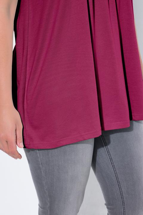Actual product image Ulla Popken Essential Front Pleat Tee (42, 44)