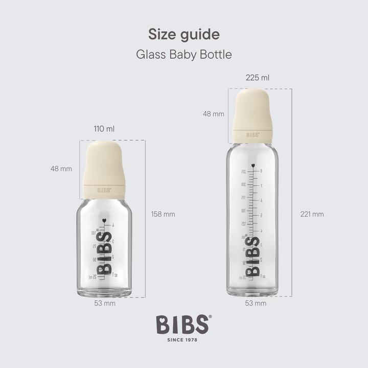 Produktbild Bibs Anti Kolik Flasche Latex 270 ml Medium Flow Sage (270 ml)