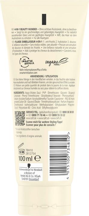 Produktbild Taft 4-in-1 Beauty Wunder (Haargel, 100 ml)