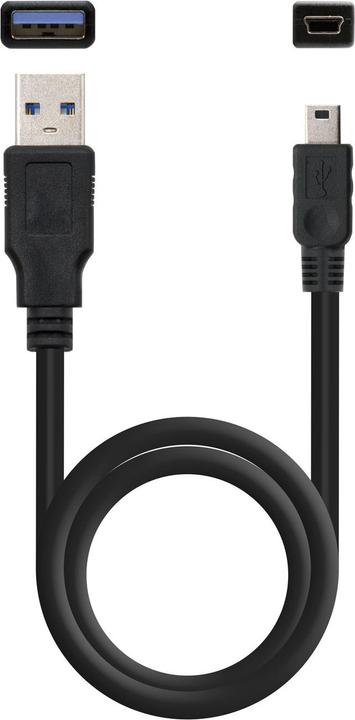 Productafbeelding Tooq Technology TQE-2522B Opslagschijfbehuizing HDD-behuizing zwart 2,5" (2.5")