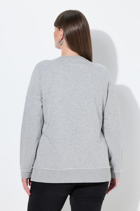 Actual product image Ulla Popken Heart Graphic Sweatshirt (58, 60)