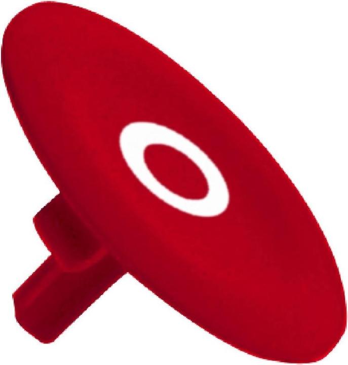 Actual product image Schneider Electric Key plate, red, labelled O for ZBA432