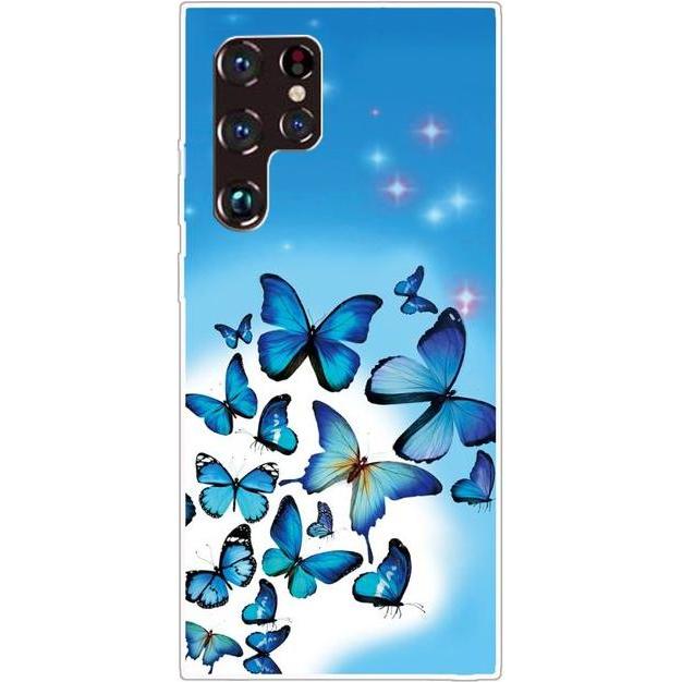 MU Style Softcase Image Kunststoff Series (Samsung Galaxy S22 Ultra), Smartphone Hülle, Mehrfarbig