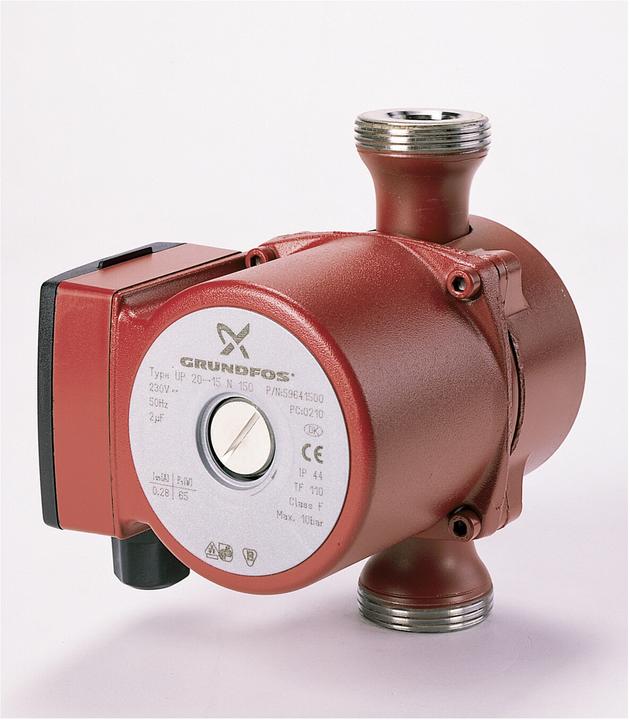 Productafbeelding Grundfos Grundf circulatiepomp UPS serie 100 230 V UPS 25-40 N, Rp 1inch, 180mm