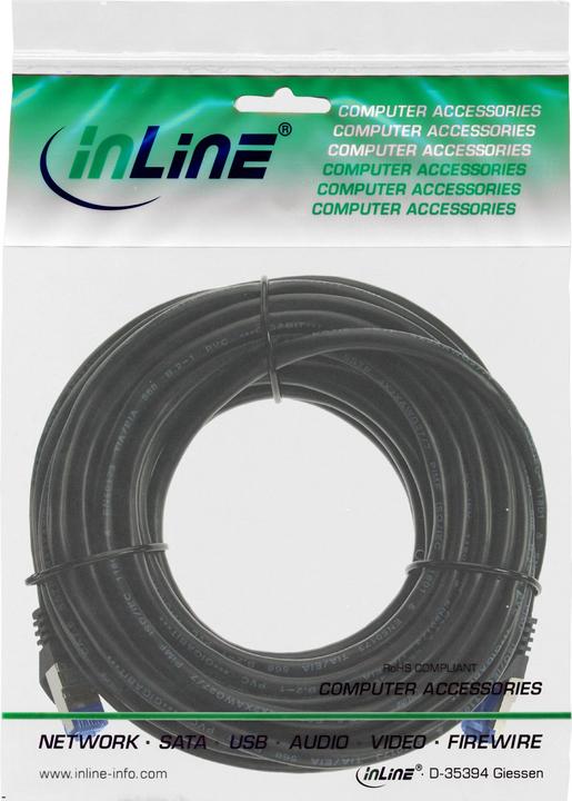 Image du produit InLine Câble de raccordement (S/FTP, CAT6a, 50 m)