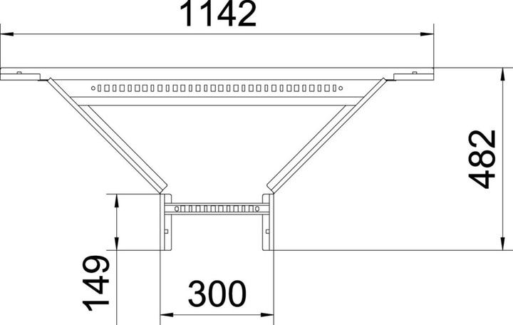 Actual product image OBO Bettermann BETTERMANN LAA 1130 R3 FT (30 cm)