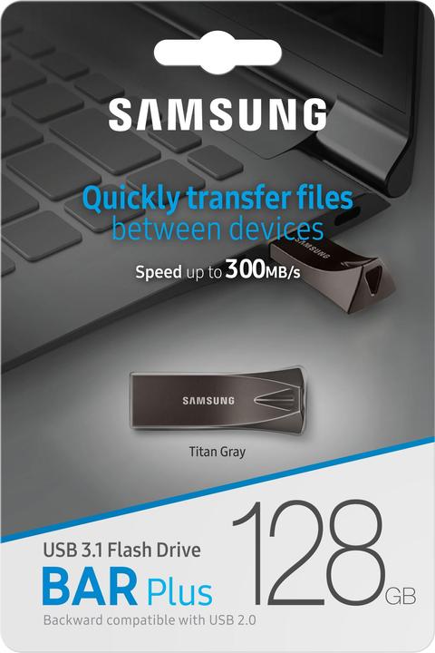 Produktbild Samsung Bar Plus V1 (128 GB, USB-A)