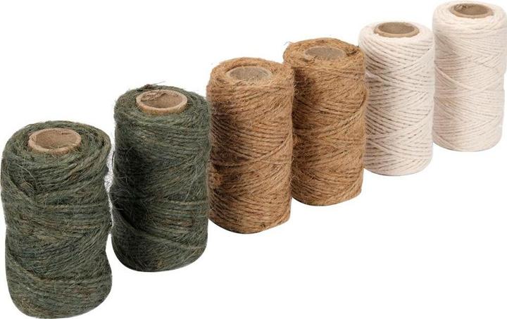 Actual product image Toya FLO ZESTAW SZNURKÓW 6cz. (12 cm, 37 cm)
