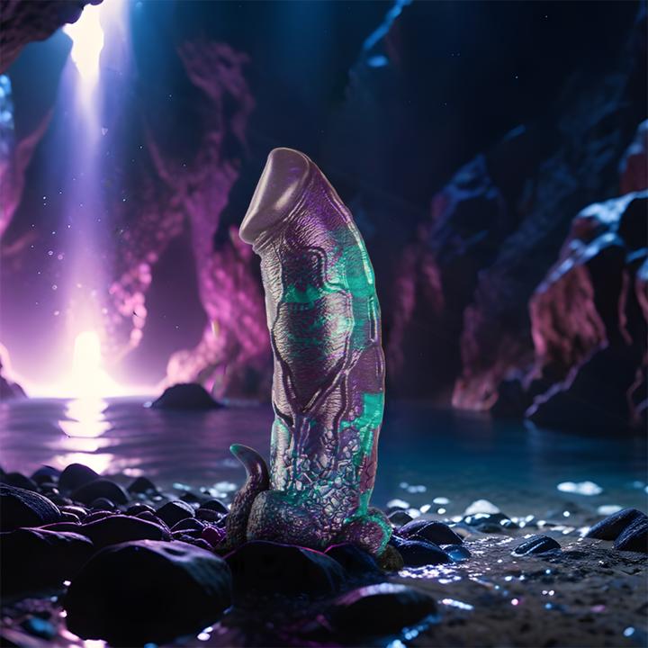 Image du produit Epic Basilisk Dildo Double écaille Plaisir, Grande Taille