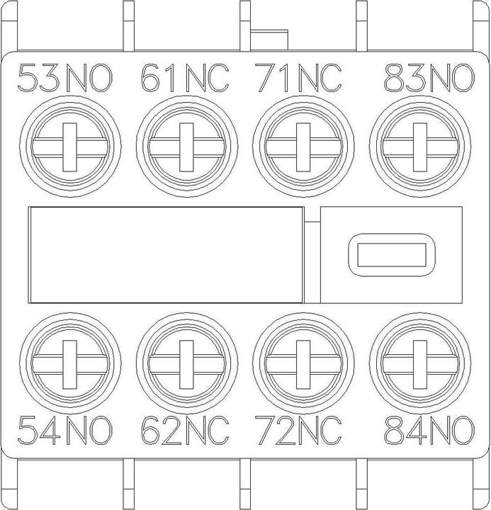 Produktbild Siemens Auxiliary Switch Block