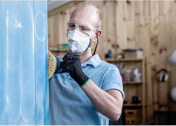 Actual product image Bosch Professional Zubehör EXPERT C470 Sanding paper with 6 holes for random orbital sander, 150 mm, G 60, 5 pcs. (60 even)