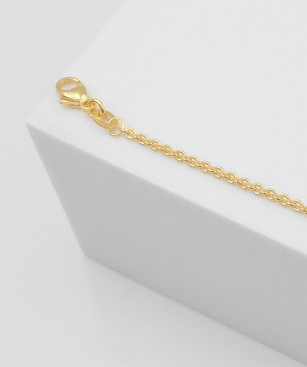 Image du produit Muau Ancrage rond (14 cm, Or jaune 750/18K)