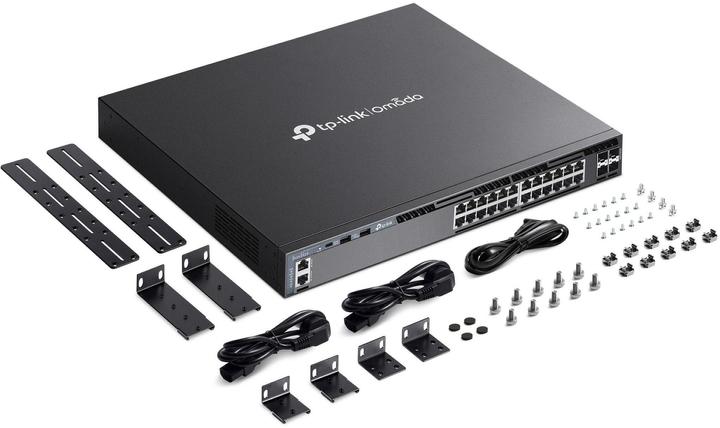 Image du produit TP-Link Omada 24-Port Gigabit Stackable L3 Managed Switch With 4 10ge Sf (28 ports)