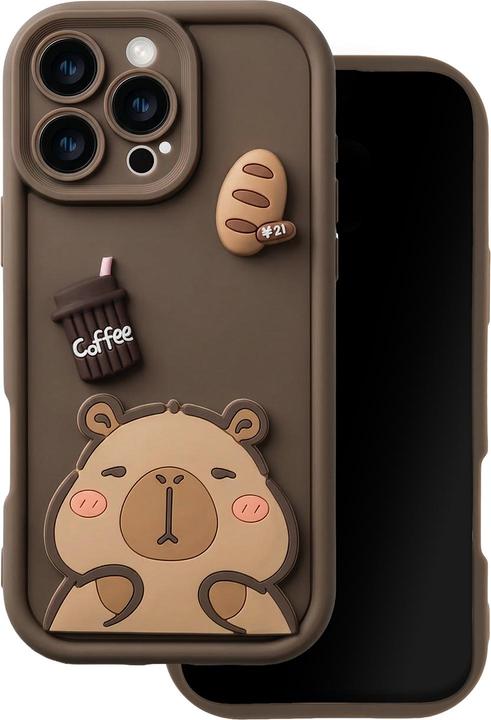 Produktbild OEM Ultra Trendy 3D case for Samsung Galaxy S25 capybara (Samsung Galaxy S25)