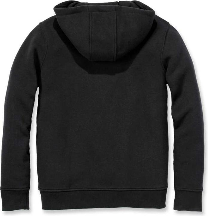 Actual product image Carhartt Clarksburg full zip hoodie, ladies, black, size S (S)