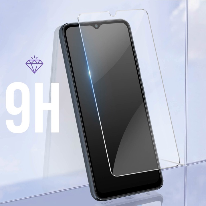 Actual product image Avizar 9H hardness glass display protection film (1 Piece, Xiaomi Poco M5)