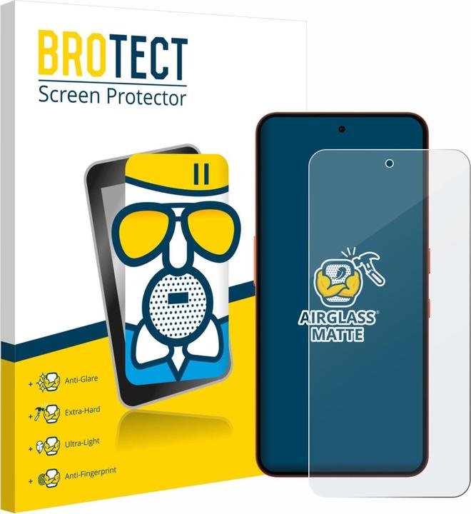 Actual product image BROTECT AirGlass Glass Matte (1 pcs., Nothing CMF Phone 2 Pro)