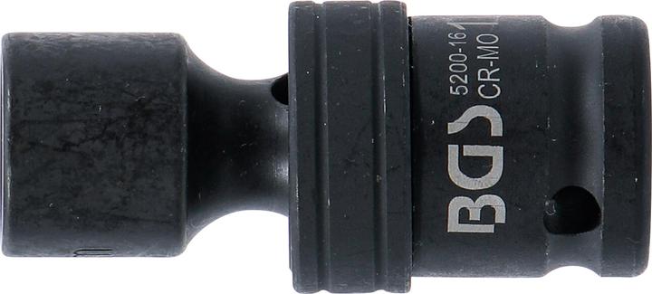 Actual product image BGS Impact Ball Joint Socket 12.5 mm (1/2") Drive 16 mm (16 mm)