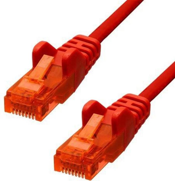 ProXtend U/UTP CAT6 PVC AWG 26 CCA Rosso 20CM (U/UTP, CAT6, 0.20 m)
