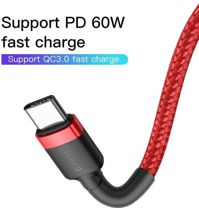 Produktbild Baseus Cafule Series Fast Charge (1 m, USB 2.0)