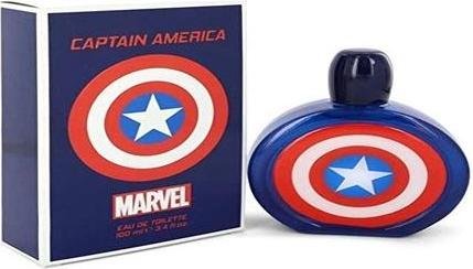 Actual product image Marvel Captain America by Eau de Toilette Spray 100 ml (Eau de toilette, 100 ml)