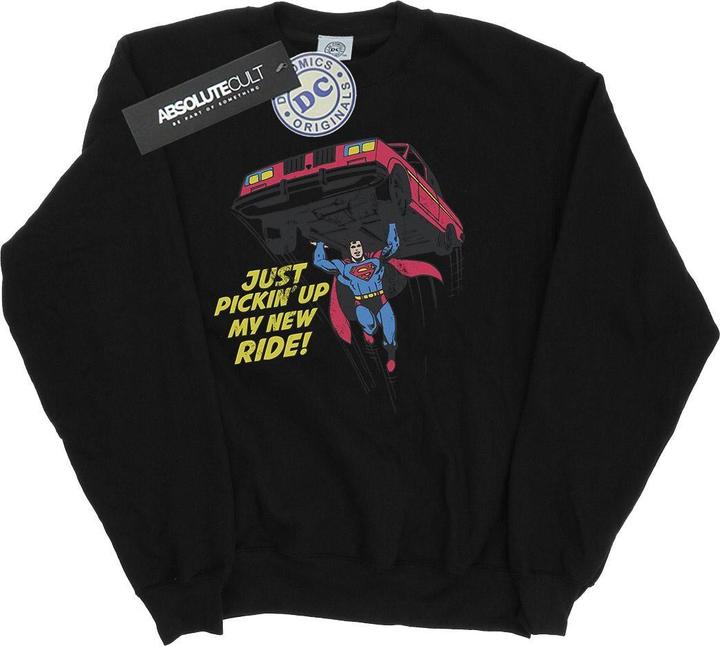 Actual product image Boys Superman New Ride Sweatshirt (140, 146)