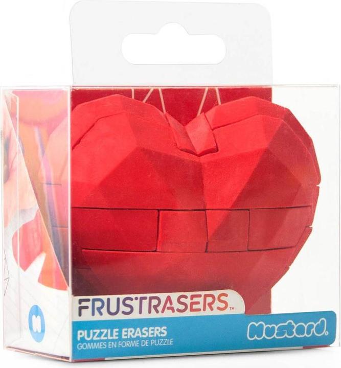 Produktbild Mustard Puzzle Radiergummi, Herz, Cosmo