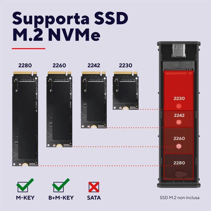 Produktbild Trust USB-C SSD Enclosure 2m (M.2)