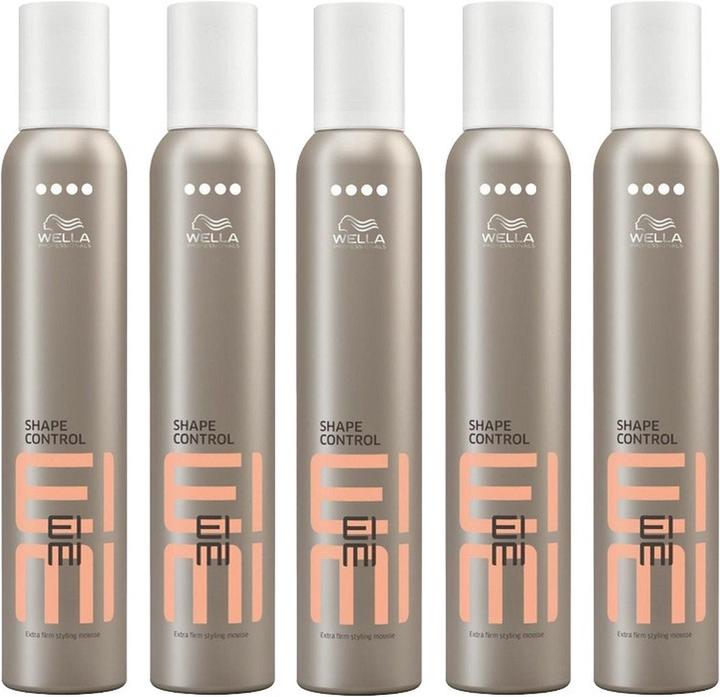 Immagine prodotto Wella 5x EIMI Shape Control Mousse 300ml (Agente schiumogeno, 300 ml)