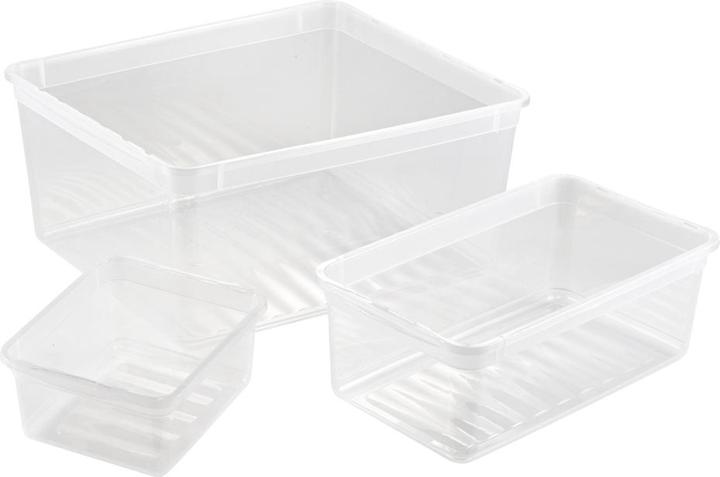 Actual product image keeeper Clearbox set 'Bea (39 x 33.5 x 18 cm, 18 l)