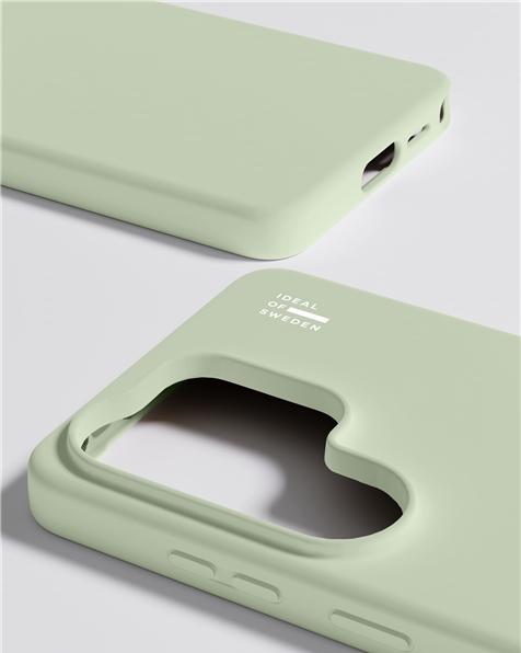 Produktbild iDeal Of Sweden MagSafe Silicone-Cover Sage Green (Samsung Galaxy S26 Ultra)