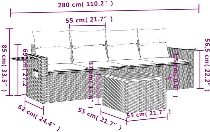 Produktbild vidaXL Elisa