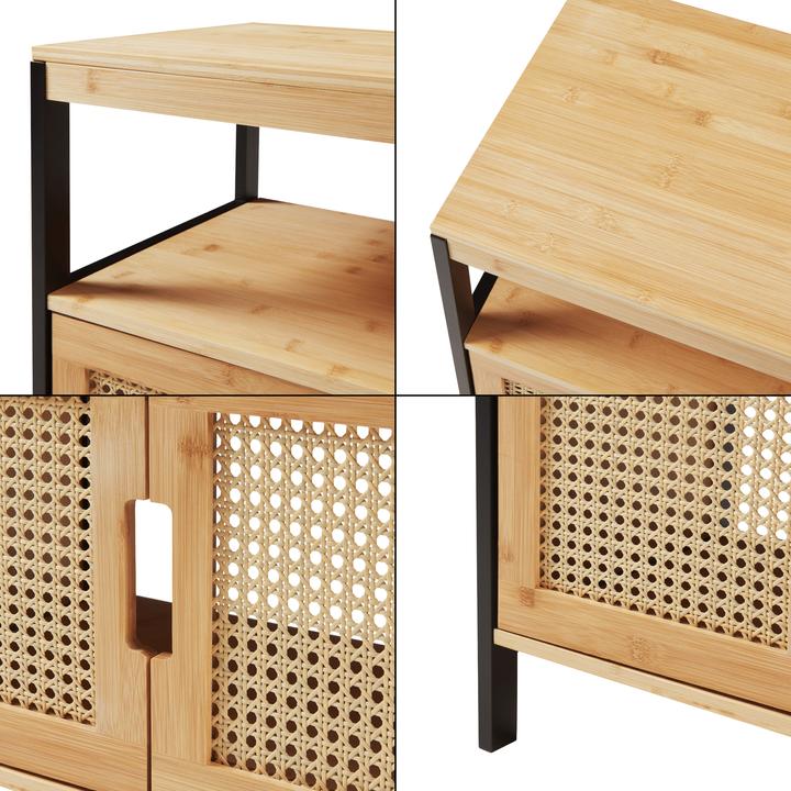 Actual product image En.Casa Tervola (60 x 35 x 60 cm)