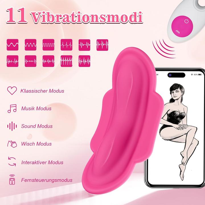Actual product image Ohi BoBi Sun Mini Vibrator mit Fernbedienung und App-Steuerung