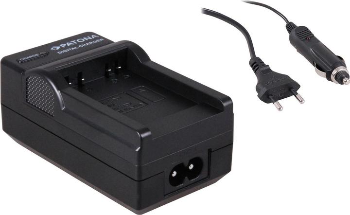 Actual product image Patona 2in1 charger Samsung SLB-10A SLB10A SLB11A SLB-11A + KFZ