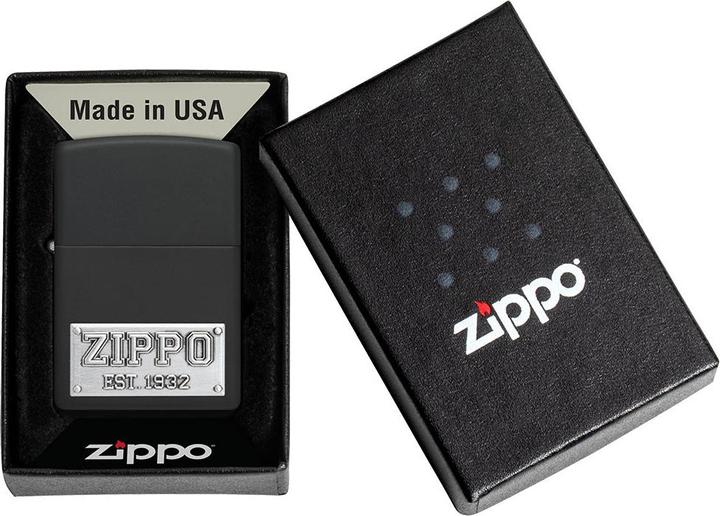 Actual product image Zippo License Plate