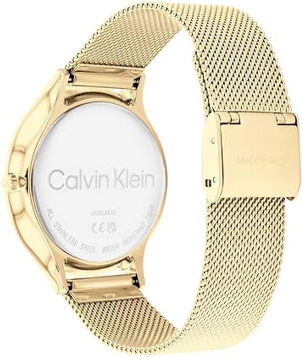 Immagine prodotto Calvin Klein Timeless Mesh Damenuhr 25200003 + BOX (Orologio da polso analogico, 38 mm)
