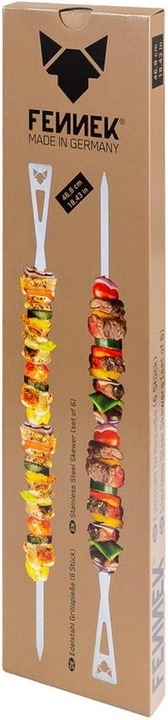 Produktbild Fennek Grill Grillspiess Set lang, 6 Stück