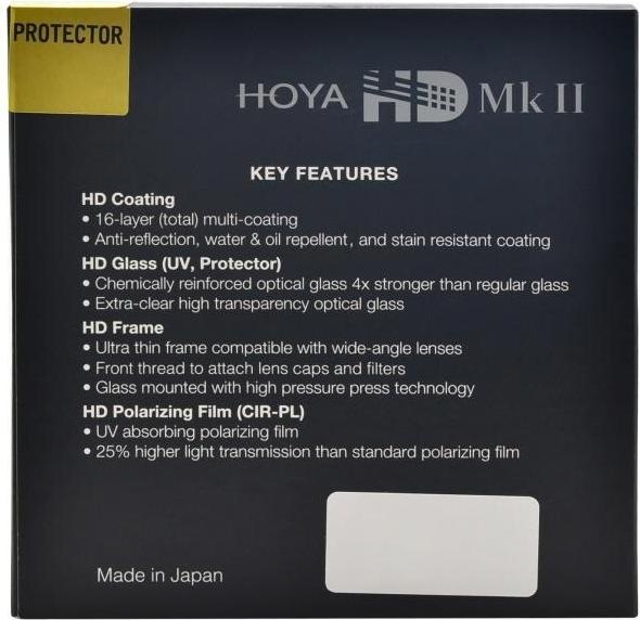 Actual product image Hoya HD Mk II Protector Filter (52 mm, Protection filter)