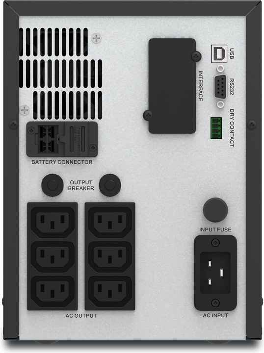 Produktbild APC USV SMV3000CAI, 3000VA/2100W (3000 VA, 2100 W, Line-Interaktiv USV)